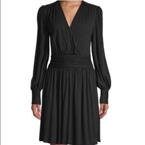 New Joie Corelle Black Long Sleeve Dress